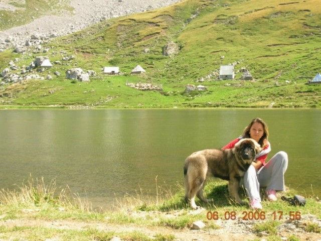 Ana i Mura na jezeru
