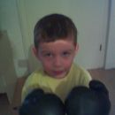 naš mali 3 letni boksar