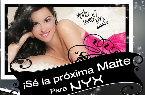 Mayte Perroni - NYX - cosmetics - foto