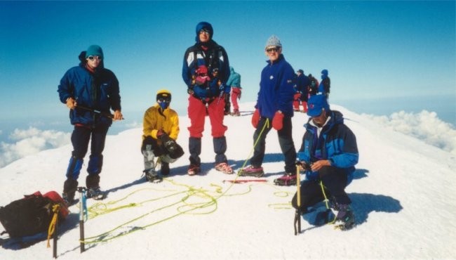 Mont Blanc 4807 m - foto povečava