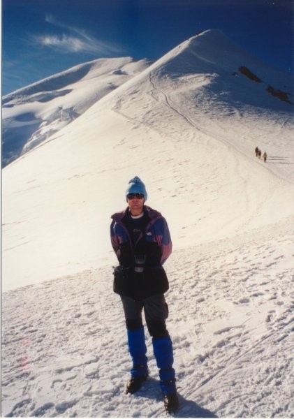 Mont Blanc 4807 m - foto povečava