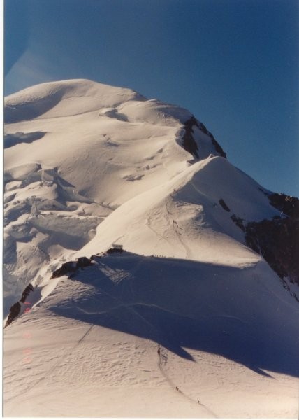 Mont Blanc 4807 m - foto povečava