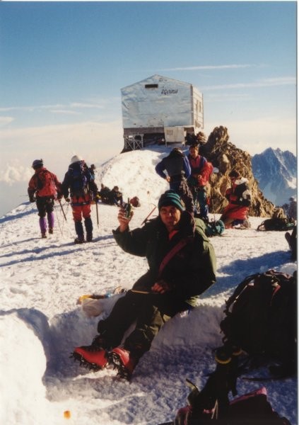 Mont Blanc 4807 m - foto povečava