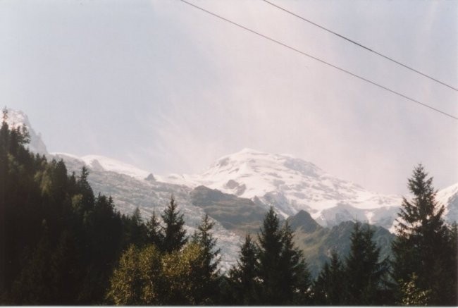Mont Blanc 4807 m - foto povečava