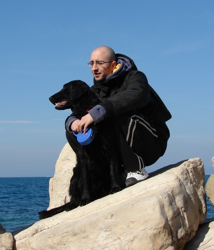 Piran, 22.3.2009 - Uroš in Chaya zasanjana