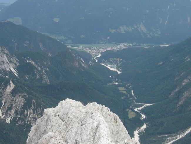 Kranjska Gora z vrha