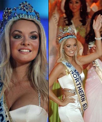 Tatana Kuchařová- Miss World 2006 - foto povečava