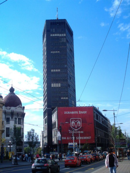Najvišja stavba v Beogradu - Beograđanka