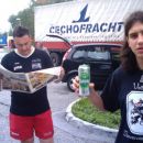 Na prvem postanku v Sloveniji...