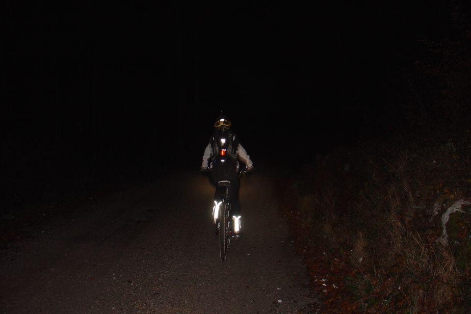Nočno kolesarjenje - foto povečava