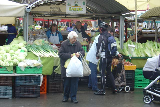 Na ljubljansko tržnico po zelje 23.11.2016 - foto
