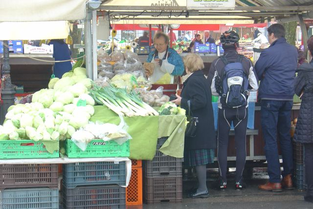 Na ljubljansko tržnico po zelje 23.11.2016 - foto