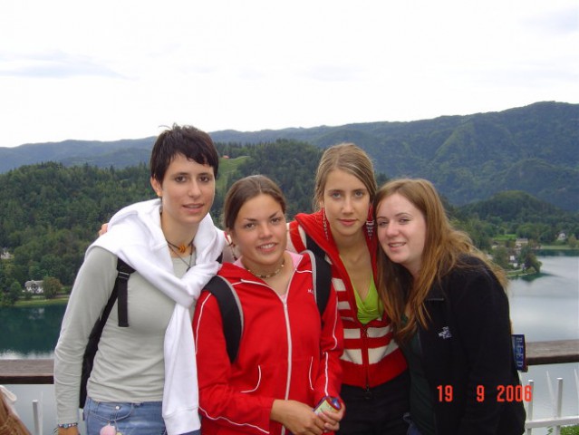 Tjaša, Linda, Hana and Eva