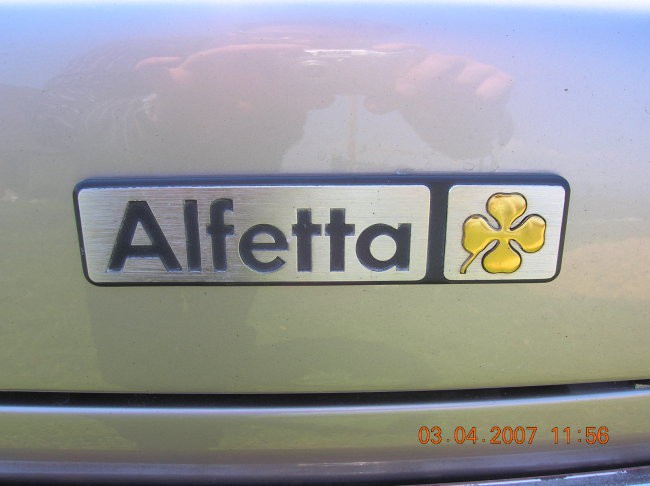 Alfetta QV - foto povečava