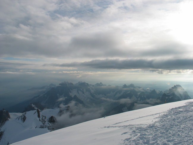 Mont Blanc julij 2006 - foto povečava