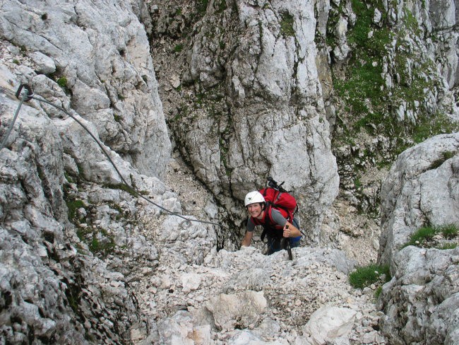 Montaž po Pipanovi lestvi 12.7.2006 - foto povečava