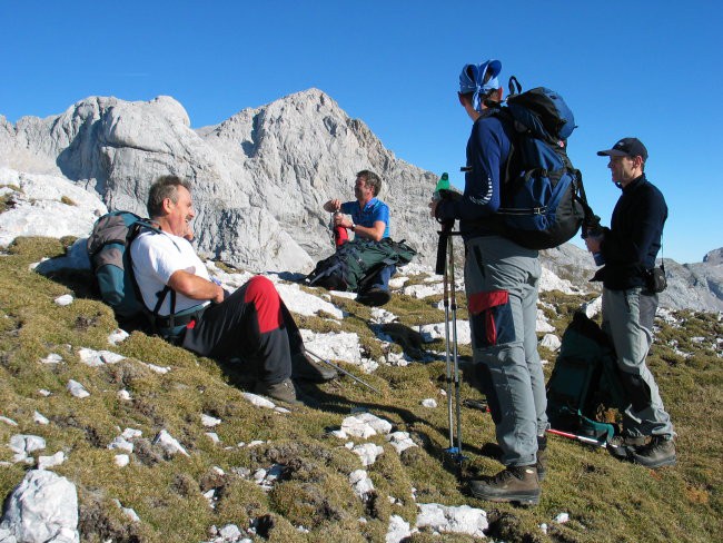 Grintovec čez Dolge stene 29.10.2005 - foto povečava