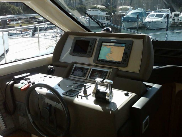 Ferretti 470 techical test in sea 12.03.09 - foto