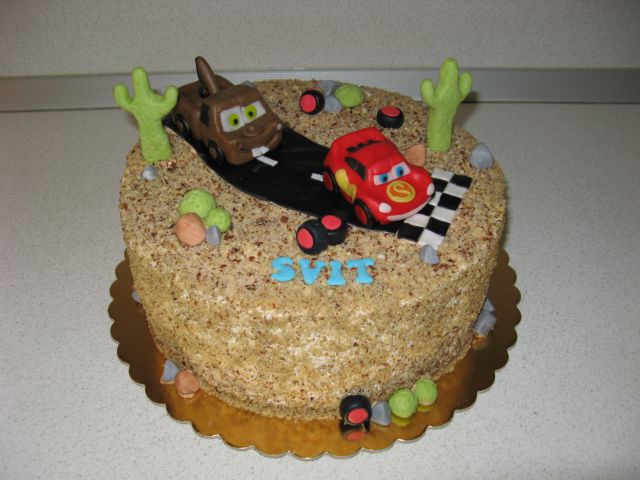 Torta strela mc'queen