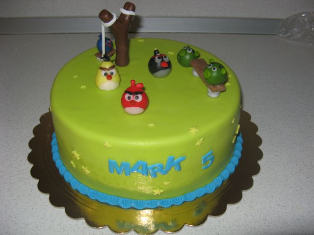 Angry birds torta