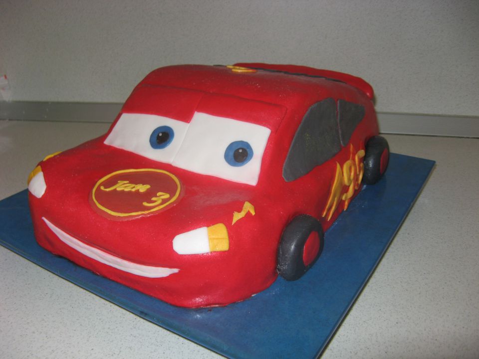 Torta strela McQueen