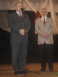 pozdrav obeh županom - Milana Kermana in Antona Šenkinca