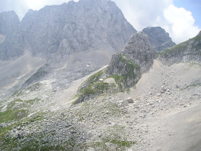 Vidi se že Špička in zavetišče pod njo