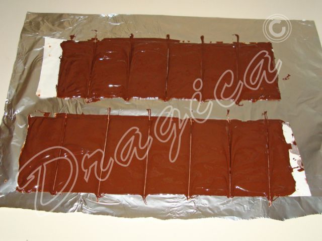 Folija za čokolado - postopek - foto