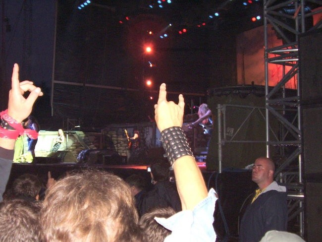 Koncert Iron Maiden Ljubljana 2.6.07 - foto povečava