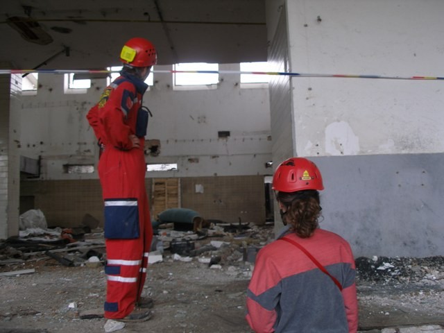 IRO vaja Ljubljana, 19.04.2008, ruševina Kran - foto povečava