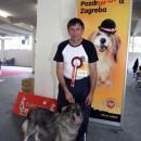 EVROPSKA  RAZSTAVA  ZAGREB  Ch.  ŠANA  EVROPSKA  VETERANSKA  PRVAKINJA  V LEPOTI